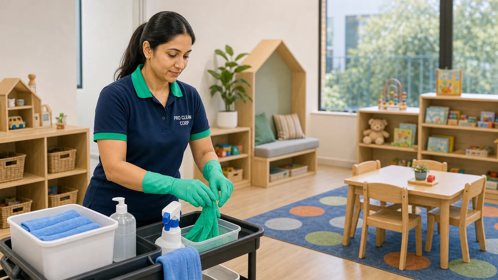 Childcare Cleaning commercial cleaning services in Alexandria